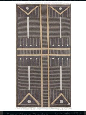 Sandcloud 100% Turkish Organic Cotton Beach Towel Fringe Warp